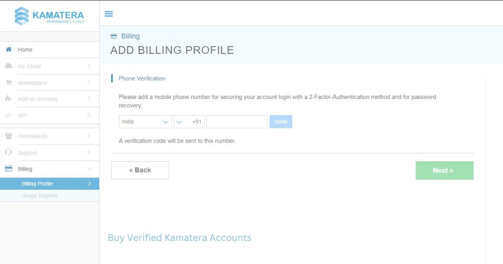 Buy Kamatera Accounts